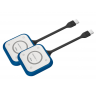 Комплект из 2-х кнопок для беспроводных презентаций, разъем USB-A, Wifi 2,4 ГГц VIVITEK LAUNCHERONE
